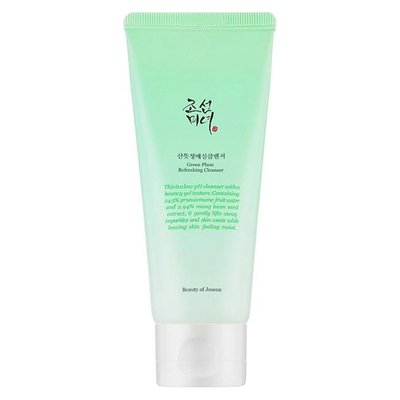 Освіжаючий засіб для вмивання Beauty of Joseon Green Plum Refreshing Cleanser 100 ml 8809738314678 фото
