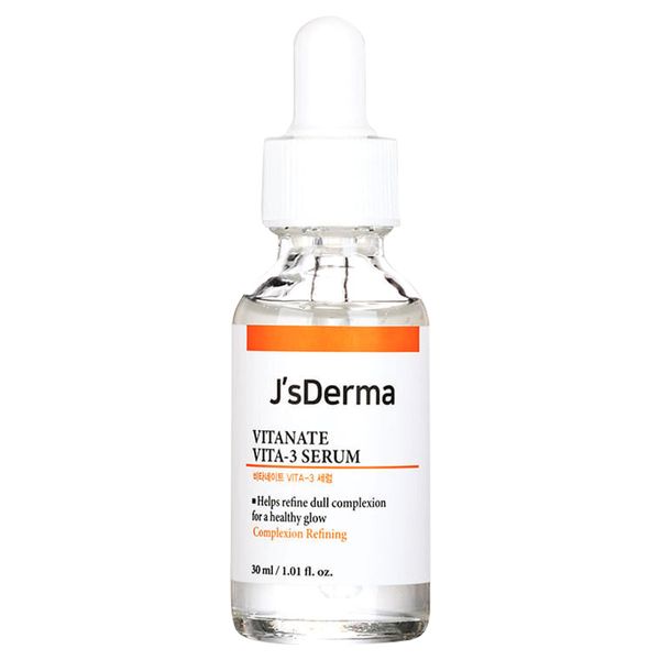 Серум для вирівнювання тону шкіри з ніацинамідом J’sDerma Vitanate VITA-3 Serum 30 ml 8809099264421 фото