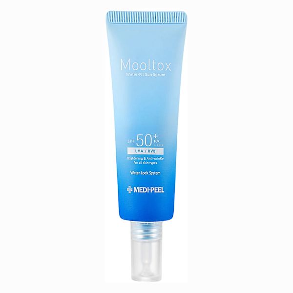 Крем сонцезахисний для інтенсивного зволоження Medi-Peel Aqua Molltox Water-Fit Sun Serum 50 ml 8809409342702 фото