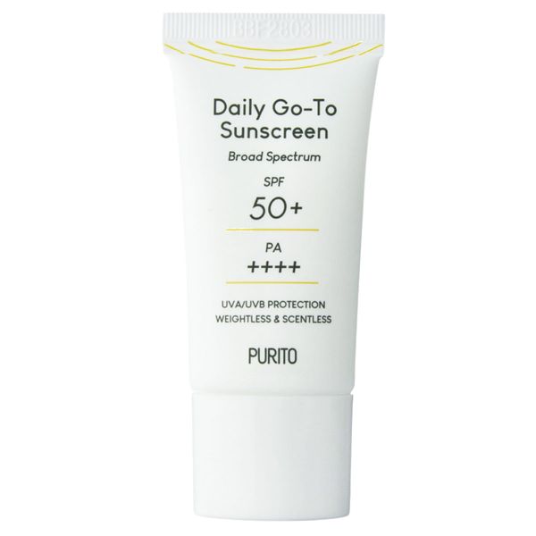 Мініатюра крему сонцезахисного на кожен день Purito Daily Go-To Sunscreen SPF50+ PA++++ 15 ml 8809563102280 фото
